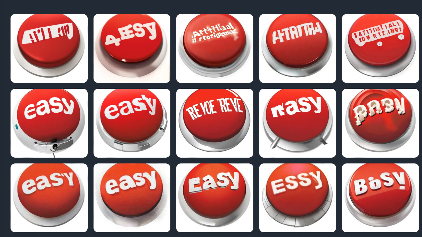 Be Skeptical of the AI Easy Button