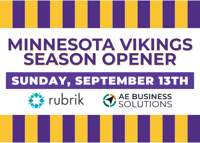 Minnesota Vikings Season Opener with AEBS & Rubrik
